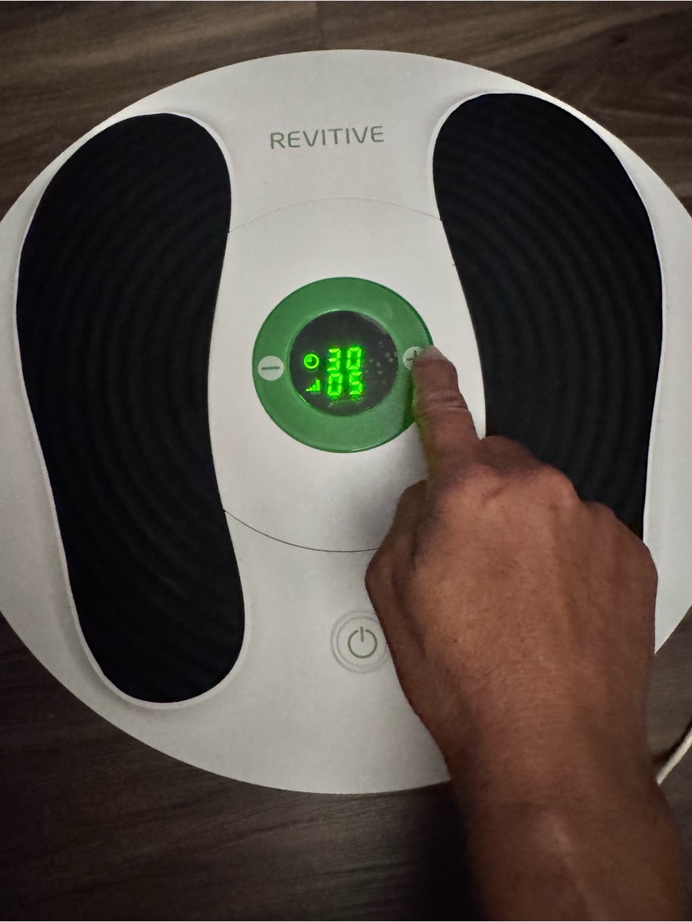 Revitive Circulation Booster Foot Massager - White/Black - Picture 3 of 6